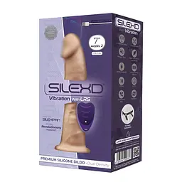 Реалістичний фалоімітатор із вібрацією SilexD Henry Vibro Flesh SILEXD SO8212 95658 - мініатюра 3