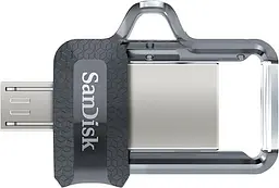 USB Flash накопичувач SanDisk 128GB Ultra Dual Drive m3.0 USB 3.0/microUSB OTG black (SDDD3-128G-G46) - мініатюра 4