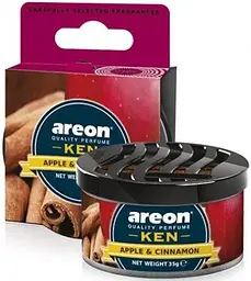 Ароматизатор Освіжувач повітря AREON KEN Apple & Cinnamon AK16