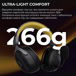 Навушники Ajazz AHM08 MAX 3-Mode Black (AHM08-MAX-BGY) - мініатюра 13
