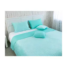 Покривало Руно двостороннє VeLour Ментолове 180х220 см (340.55_Tiffany)