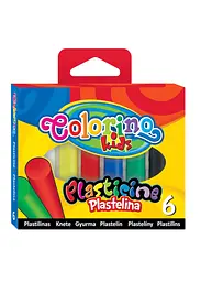 Пластилін 6 кол. 100 г COLORINO Стандарт (13871PTR/1)