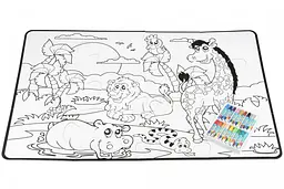 Пазл-розмальовка Same Toy Африканські тварини, 12 елементів (2173Ut) - мініатюра 5