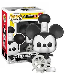 Фігурка Funko Pop Дісней Міккі 90-х Пароплавчик Віллі mickey's 90th Steamboat Willie сartoon D - мініатюра 2