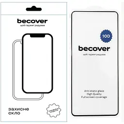 Скло захисне BeCover Motorola Moto G54 / G54 Power 10D Black (711824)