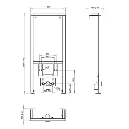 Комплект біде Roca Gap A357476000 з інсталяцією Roca A890071000, Білий - мініатюра 5