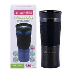 Термокухоль Kamille KM-2065 чорний - мініатюра 5