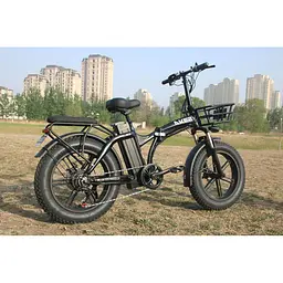 Електровелосипед Akez F02 Black [169142] - мініатюра 4