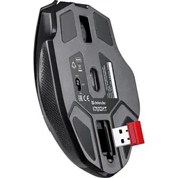 Комп'ютерна мишка Defender Knight GM-885 Wireless Black (52885) - мініатюра 8