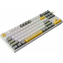 Клавіатура A4Tech Bloody S87 RGB BLMS TKL USB Energy White (4711421993708) - мініатюра 3