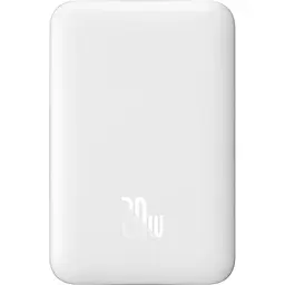 Портативний акумулятор Baseus Magnetic Mini Wireless Fast Charge 20W 10000mAh white (PPCX070002)