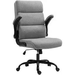 Офісне крісло GT Racer B-3041 Fabric Gray [137296] - мініатюра 3