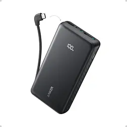 Повербанк Anker Zolo 22.5W чорний 20000 mAh