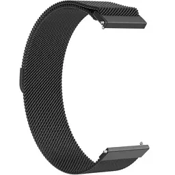 Ремінець до смарт-годинника BeCover Milanese Style для Samsung Galaxy (20mm)/Watch 5/ Watch 4.../Gear S2 Classic/Gear Sport Black (707671) - мініатюра 2