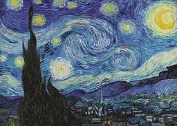 Пазл Art Puzzle Зоряна ніч 1889 Ван Гог 1000 ел. (5202) - мініатюра 2