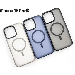 Чохол-накладка BeCover Metal Buttons Case (MagSafe) для Apple iPhone 16 Pro Blue (712097) - мініатюра 6