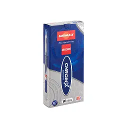Ручка кулькова Unimax ChromX, синя (UX-119-02) - мініатюра 3
