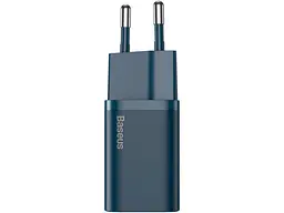 Мережевий зарядний пристрій BASEUS Super Si Quick Charger Type-C 20 W Blue (CCSUP-B03) - мініатюра 2