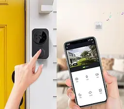 Бездротовий дверний відеодзвінок домофон Mini Doorbell - мініатюра 3