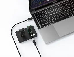 Док-станція клонувальник XON MemoryDock для двох M.2 NGFF SATA USB 3.1 Type-C Чорний (XMD1C13NG2PB 6457) - мініатюра 7