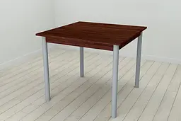 Стіл кухонний Ferrum-decor Агата 75x80x80 Сірий ДСП Венге 16мм (FRD-105598) - мініатюра 4