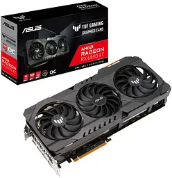 Відеокарта ASUS AMD Radeon RX 6800 16Gb TUF Gaming OC (TUF-RX6800-O16G-GAMING) (GDDR6, 256 bit, PCI-E v4.0) Б/в - мініатюра 8
