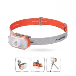 Ліхтар налобний Naturehike NH18T001-A Помаранчевий (1047-6927595735121) - мініатюра 2