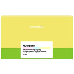 Нутрiпек Корал Клаб | Nutripack Coral Club