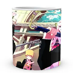 Кухоль GeekLand Blue Exorcist Синій Екзорцист BE 02.01 330 мл білий - мініатюра 2