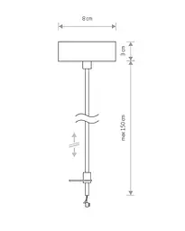 Фурнітура Nowodvorski 9238 Profile Power Supply Kit IP20 чорна - мініатюра 2