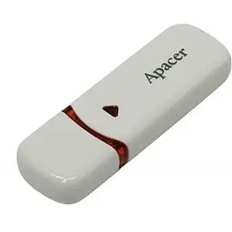 USB флеш накопичувач Apacer 64GB AH333 white USB 2.0 (AP64GAH333W-1) - мініатюра 4