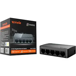 Комутатор Tenda SG105M 5port 10/100/1000 BaseT, desktop (SG105M) - мініатюра 5