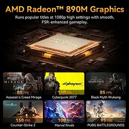 Неттоп Geekom A9 Max 32/1TB (GMA9MAXRAI9HX370-321T-EU) [157859] - мініатюра 4