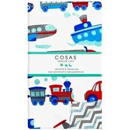 Комплект постільної білизни дитячий Cosas Transport CS1 110 х 140 см (Transport_140) - мініатюра 2