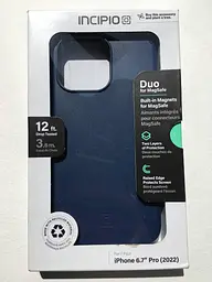 Оригінальний протиударний чохол Incipio Duo MagSafe для iPhone 14 Pro Max (6.7") Blue IPH-2039-MNYIB - мініатюра 2