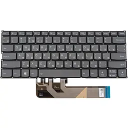 Клавіатура для ноутбука LENOVO (Yoga 530-14ARR 530-14IK) rus чорний без фрейма підсвічування клавіш