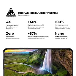 Захисне скло на TECNO Spark 30C 4G (kl5) з олеофобним покриттям, Pro, повне проклеювання, антистатичний і пиловідштовхуючий шар, 9H, самоклеючеся, 2.5D, на весь екран, антистатичний клей, ArmorStandart (ARM81169) - мініатюра 5