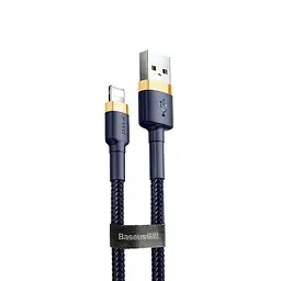 Кабель Baseus Cafule Lightning 1.5A (2m) gold/blue (CALKLF-CV3)
