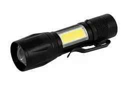 Ліхтар ручний акумуляторний Wertvoll 2LED (1COB) x 1Вт Li-ion - мініатюра 2