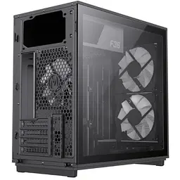 Корпус GameMax F36 BK Black with window - мініатюра 6