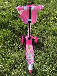 Самокат Barbie триколісний з рюкзаком (LS2211) - мініатюра 3