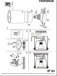 Бра Nordlux IP S4 78511001 - мініатюра 3