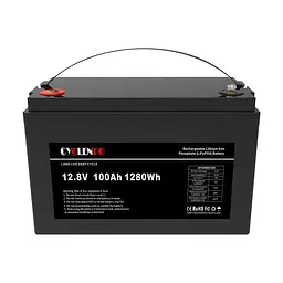 Акумуляторна батарея літій-залізо-фосфатна 12.8В 100А*год Cyclen 12.8V 100AH LiFePo4 (44-00075) - мініатюра 2