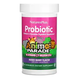 Пробіотик NaturesPlus Probiotics Bi-Layer Chewable 30 tabs (1086-2022-10-2849)