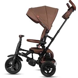 Велосипед складаний триколісний дитячий Qplay Rito Deluxe Brown (S380-17RitoDeluxeBrown) - мініатюра 2
