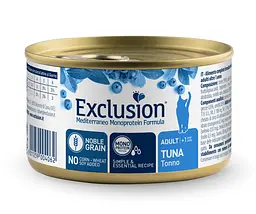Вологий корм для котів Exclusion Noble Grain Cat Adult Tuna All Breeds, 85 г