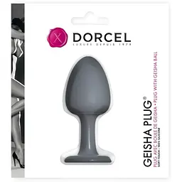 Анальна пробка Dorcel Geisha Plug з кулькою всередині створює вібрації діаметр 3.2 см. - мініатюра 2