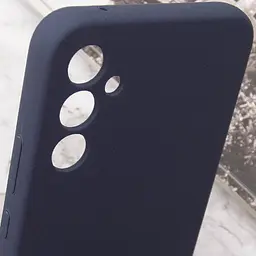 Чохол Silicone Cover Lakshmi Full Camera (AAA) для Samsung Galaxy S23 FE Темно-синій / Midnight blue - мініатюра 6