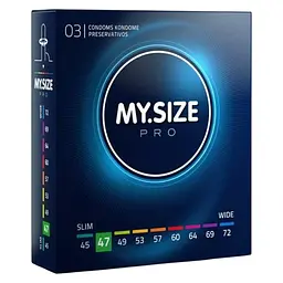 Презервативи My.Size Pro 47, 3 шт.