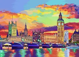 Картина за номерами 40х50 KpNe-01 Danko Toys PAINTING BY NUMBERS Вид 8